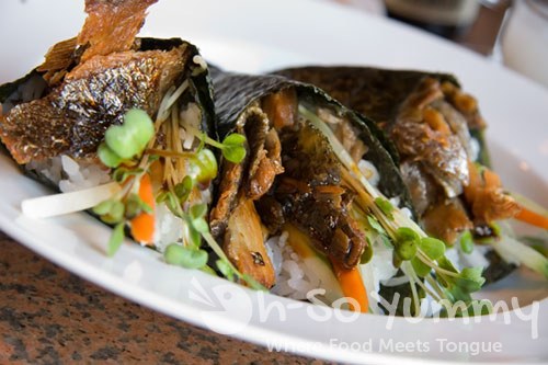 Salmon Skin Handrolls Salmon Skin Handrolls