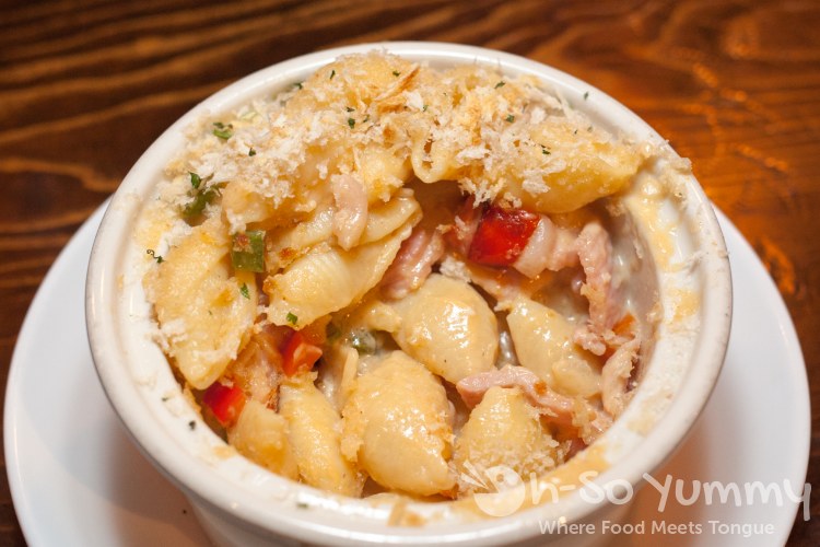 Rasher Mac N Cheese at The Field Rasher Mac N Cheese at The Field