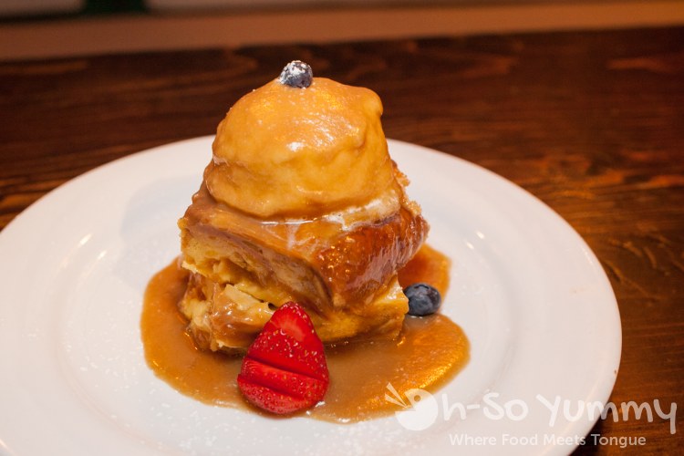 Caramel Apple Bread Pudding at The Field Caramel Apple Bread Pudding at The Field