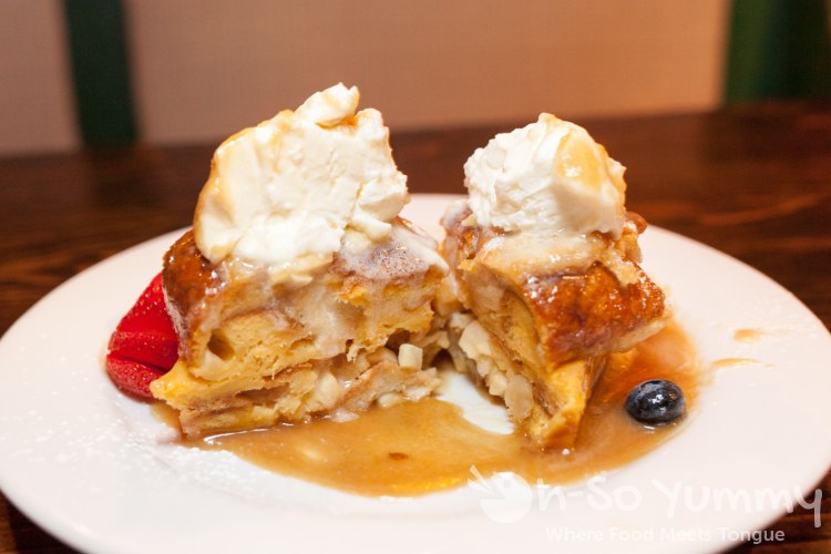 Caramel Apple Bread Pudding at The Field Caramel Apple Bread Pudding at The Field