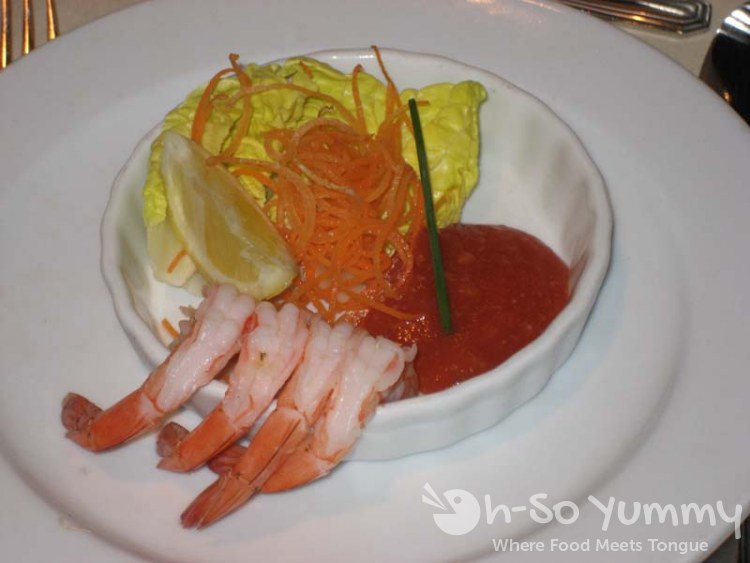 Black Tiger Shrimp Cocktail Black Tiger Shrimp Cocktail