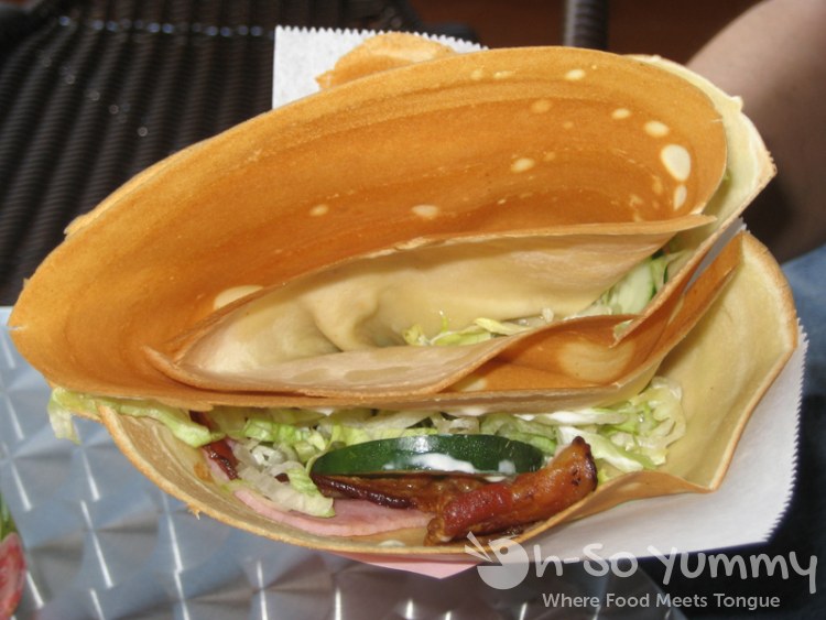 House Club Sandwich Crepe House Club Sandwich Crepe
