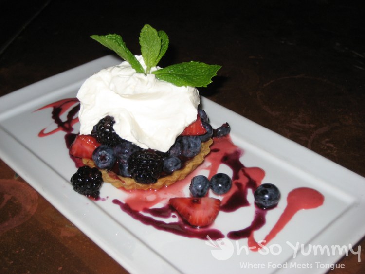 Basil-Berry Tart Basil-Berry Tart