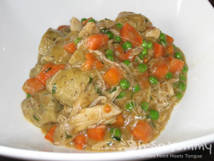 Chicken and Dumplings with Peas and Carrots Chicken and Dumplings with Peas and Carrots