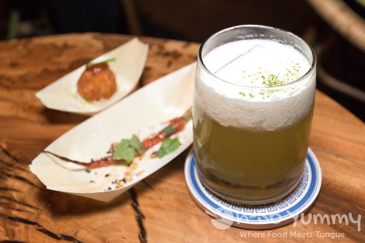 Jade Empress and snack bites at Realm of the 52 Remedies Jade Empress and snack bites at Realm of the 52 Remedies