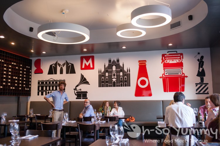 inside Ambrogio15 restaurant in Pacific Beach inside Ambrogio15 restaurant in Pacific Beach