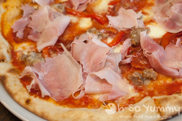 Hannibal Lecter pizza at Ambrogio15 Hannibal Lecter pizza at Ambrogio15