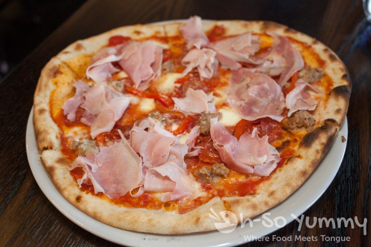 Hannibal Lecter pizza at Ambrogio15 Hannibal Lecter pizza at Ambrogio15