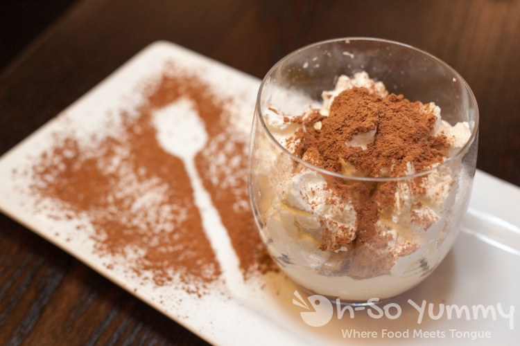 Tiramisu Tradizionale at Ambrogio15 Tiramisu Tradizionale at Ambrogio15