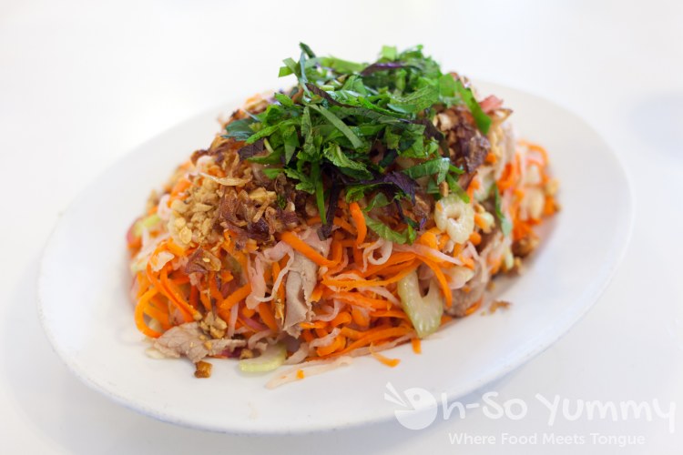 beef salad at Anh Hong Restaurant in Garden Grove beef salad at Anh Hong Restaurant in Garden Grove