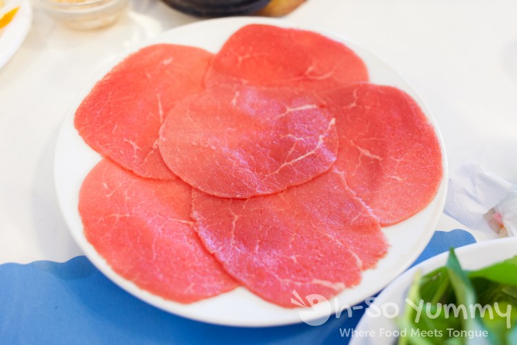 slices of tenderloin at Anh Hong Restaurant in Garden Grove slices of tenderloin at Anh Hong Restaurant in Garden Grove