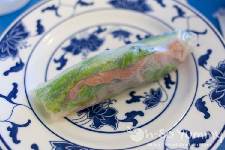 spring roll at Anh Hong Restaurant in Garden Grove spring roll at Anh Hong Restaurant in Garden Grove