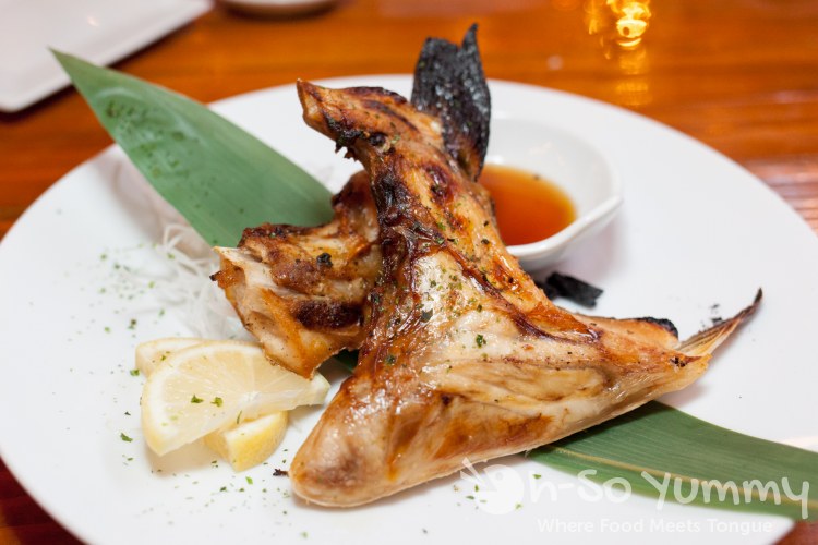 hamachi kama at Azuki Sushi in San Diego hamachi kama at Azuki Sushi in San Diego