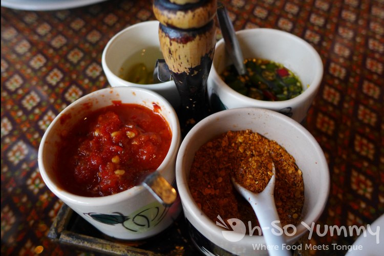 Bangkok Bay Restaurant in Solana Beach - sauces Bangkok Bay Restaurant in Solana Beach - sauces