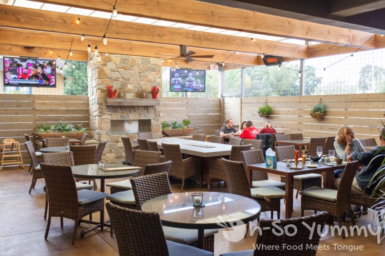 back patio at Barrel Republic in Carlsbad back patio at Barrel Republic in Carlsbad