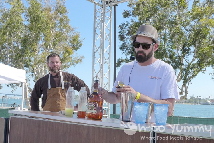 Bacon and Barrels 2014 - Barleymash drink demo Bacon and Barrels 2014 - Barleymash drink demo
