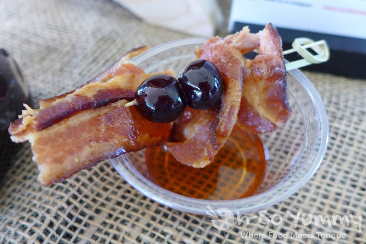 Bacon and Barrels 2014 - Eureka - Bacon over Buffalo Trace Bourbon Bacon and Barrels 2014 - Eureka - Bacon over Buffalo Trace Bourbon