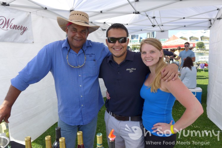Bacon and Barrels 2014 - Fallbrook Winery reps Bacon and Barrels 2014 - Fallbrook Winery reps