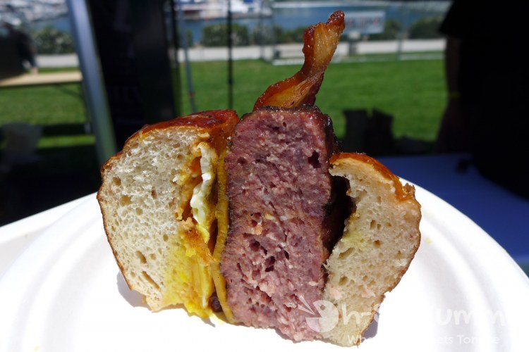 Bacon and Barrels 2014 - Slaters 50/50 - B'B'B' Bacon Burger Bacon and Barrels 2014 - Slaters 50/50 - B'B'B' Bacon Burger