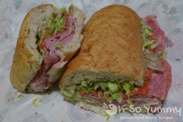 italian sub sandwich from Jersey Mike's Subs italian sub sandwich from Jersey Mike's Subs