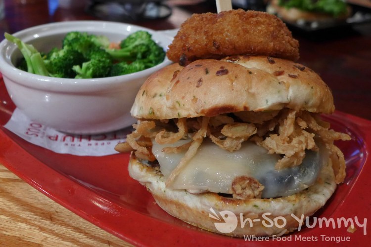 chophouse burger from Red Robin chophouse burger from Red Robin