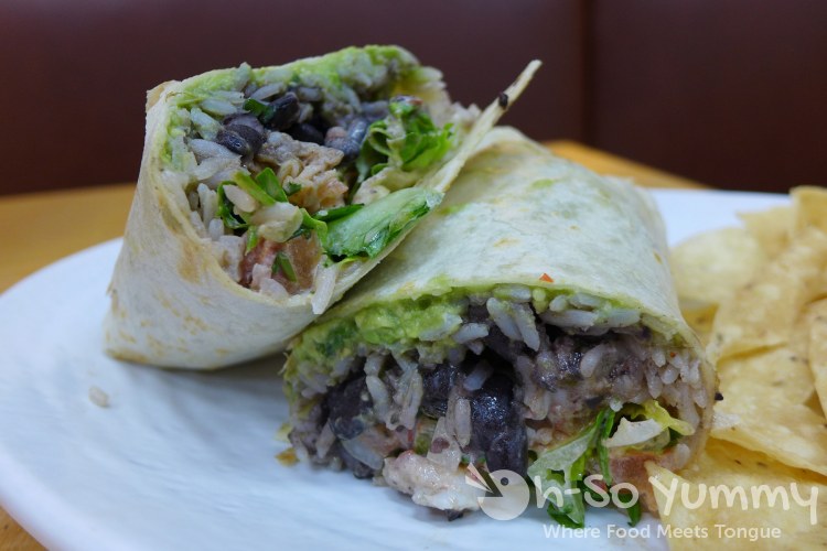 langostino lobster burrito from Rubios langostino lobster burrito from Rubios