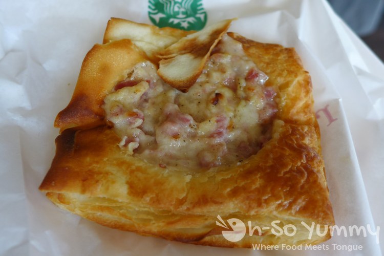 ham and cheese pastry at Starbucks ham and cheese pastry at Starbucks