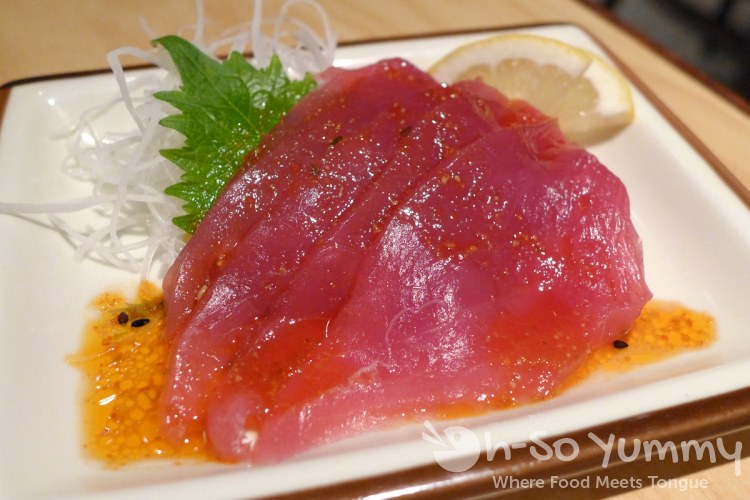 Benihana - Tuna Sashimi with Spicy Sauce Benihana - Tuna Sashimi with Spicy Sauce