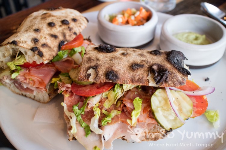 The Italian Stallion sandwich at BIGA in San Diego The Italian Stallion sandwich at BIGA in San Diego