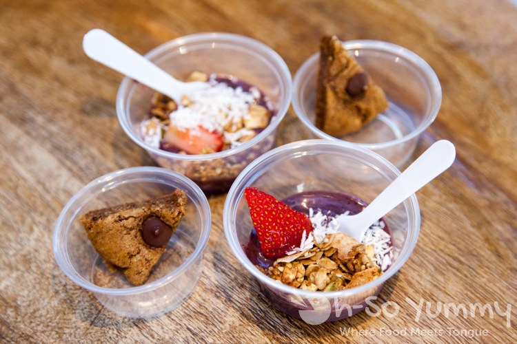 Beaming La Jolla samples Beaming La Jolla samples