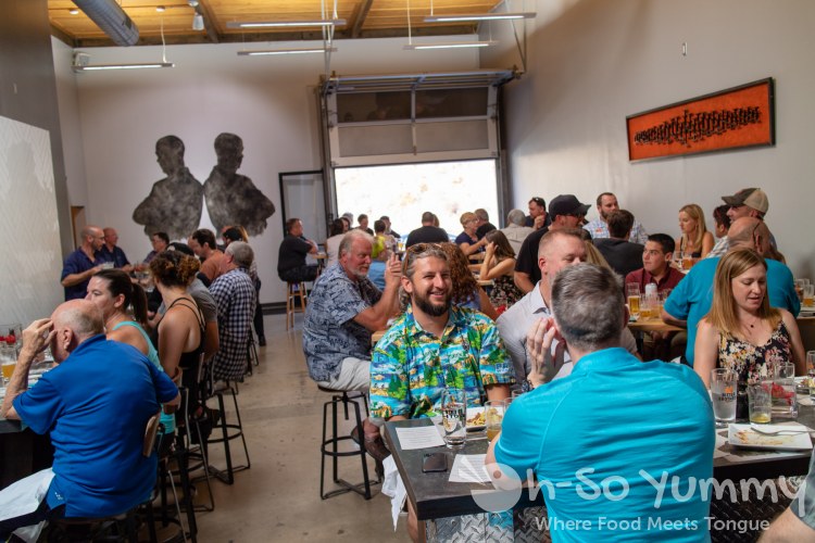 Attendees of Family Dinner BBQ Bash at Bitter Brothers Brewing Co Attendees of Family Dinner BBQ Bash at Bitter Brothers Brewing Co