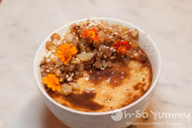 Jericalla at Bracero Cocina de Raiz Jericalla at Bracero Cocina de Raiz