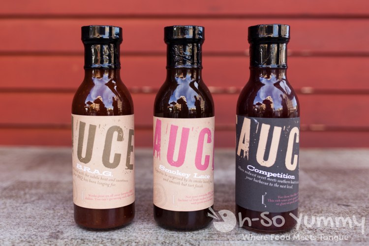 Barbecue sauce for sale at Brazen BBQ in Hillcrest of San Diego Barbecue sauce for sale at Brazen BBQ in Hillcrest of San Diego