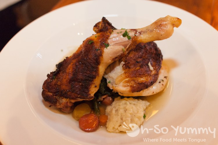 Mary's Free Range Chicken at Brooklyn Girl Eatery in San Diego Mary's Free Range Chicken at Brooklyn Girl Eatery in San Diego