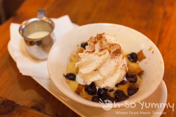 Chocolate Chip Bread Pudding at Brooklyn Girl Eatery in San Diego Chocolate Chip Bread Pudding at Brooklyn Girl Eatery in San Diego