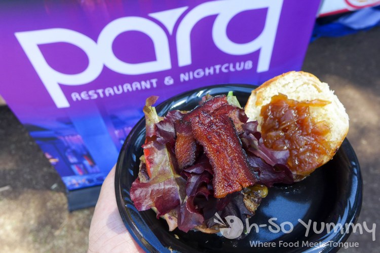 Parq burger at San Diego Reader Burgers and Beer Parq burger at San Diego Reader Burgers and Beer