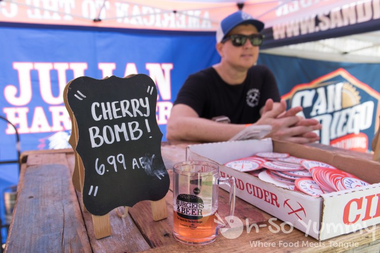 Julian Hard Cider at San Diego Reader Burgers and Beer 2018 Julian Hard Cider at San Diego Reader Burgers and Beer 2018