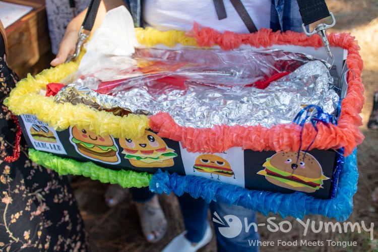 burger holder at San Diego Reader Burgers and Beer 2018 burger holder at San Diego Reader Burgers and Beer 2018