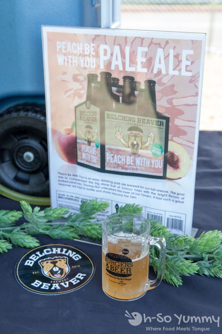 Belching Beaver pale ale at Reader Burgers and Beer 2017 Belching Beaver pale ale at Reader Burgers and Beer 2017