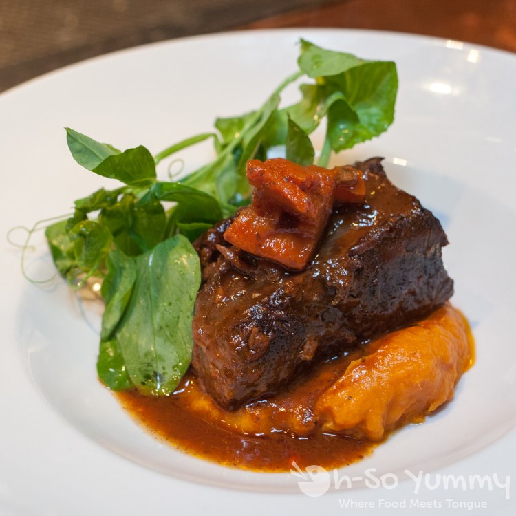 short rib at Cafe 21 short rib at Cafe 21