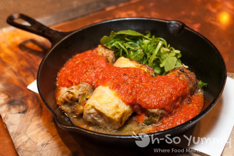 cabbage roll at Cafe 21 cabbage roll at Cafe 21