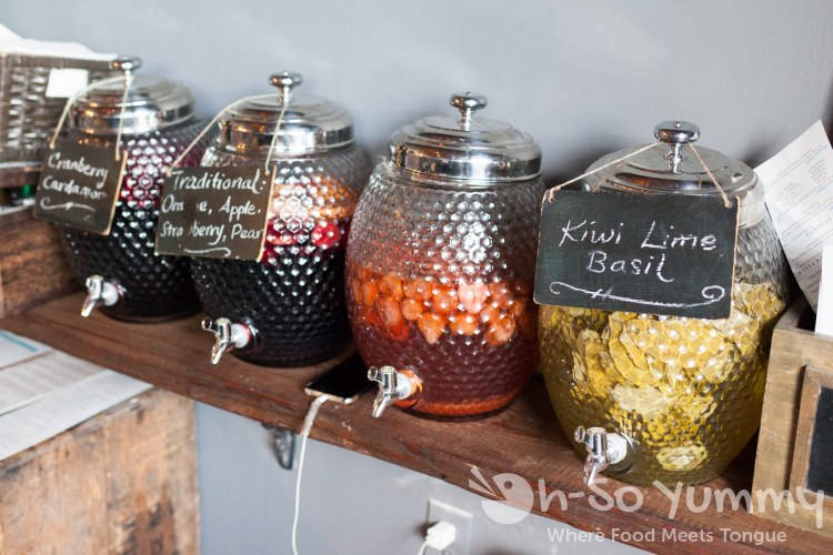 sangria pitchers at Cafe 21 sangria pitchers at Cafe 21