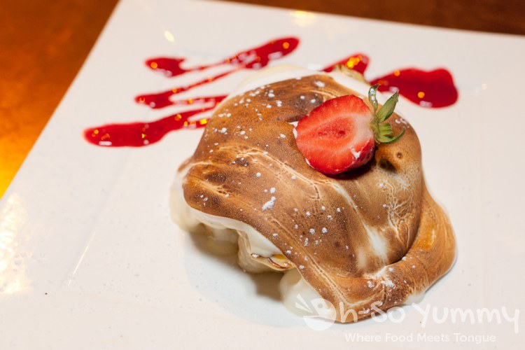 lemon curd crepe cake at Cafe 21 lemon curd crepe cake at Cafe 21