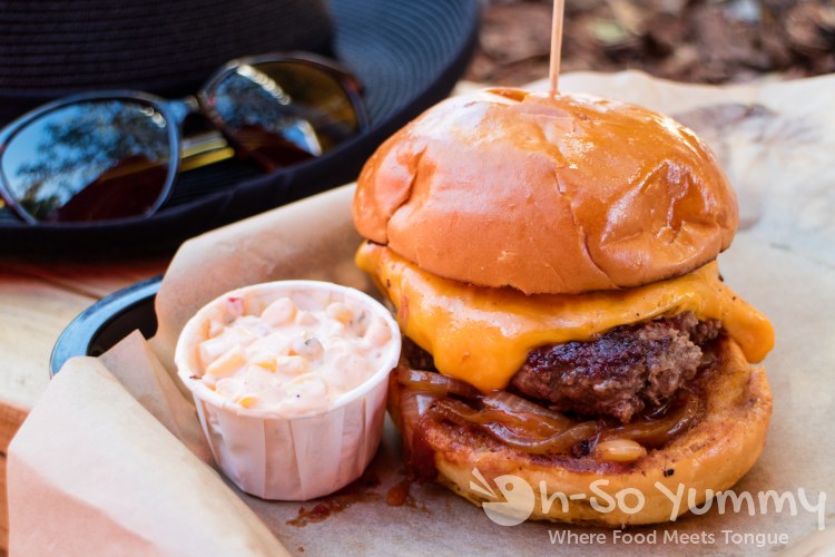 The Westerner Burger from Carnitas Snack Shack during City Beat Burger Week in San Diego The Westerner Burger from Carnitas Snack Shack during City Beat Burger Week in San Diego