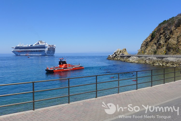 beautiful view from Avalon on Catalina Island beautiful view from Avalon on Catalina Island