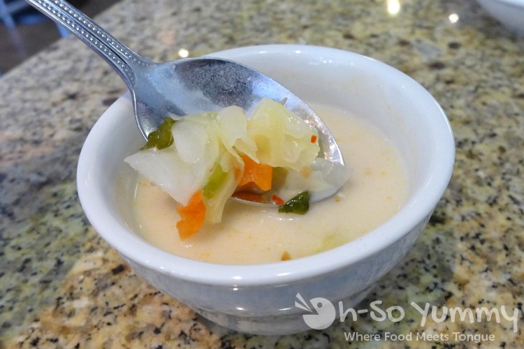 Chaba Thai - lunch soup Chaba Thai - lunch soup