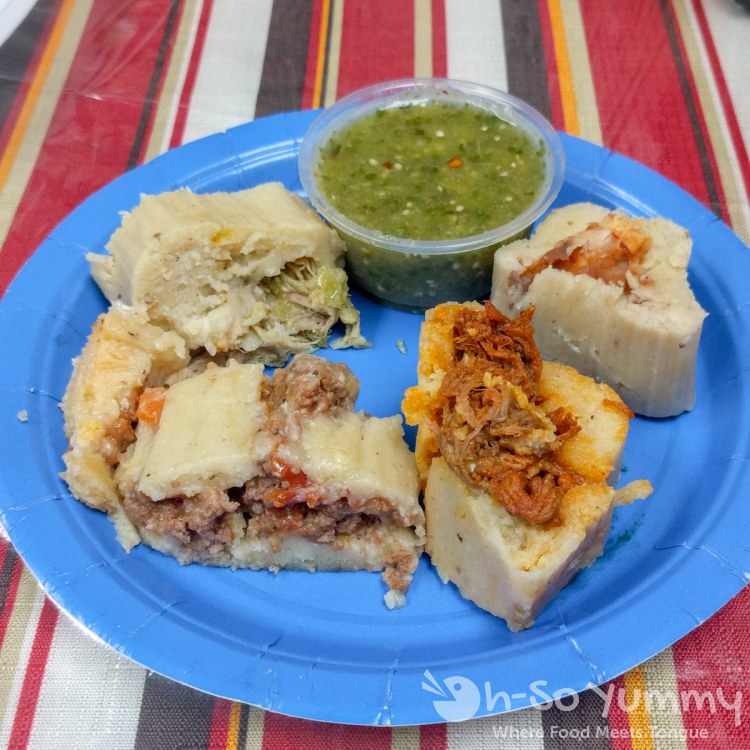 four tamales from Tamales Ancira in Chula Vista four tamales from Tamales Ancira in Chula Vista