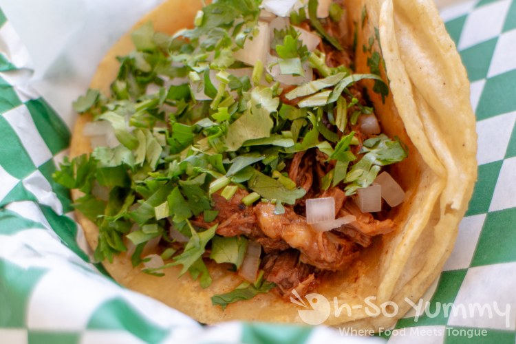 TJ Tortas and Tacos - Birria Taco (goat taco) TJ Tortas and Tacos - Birria Taco (goat taco)