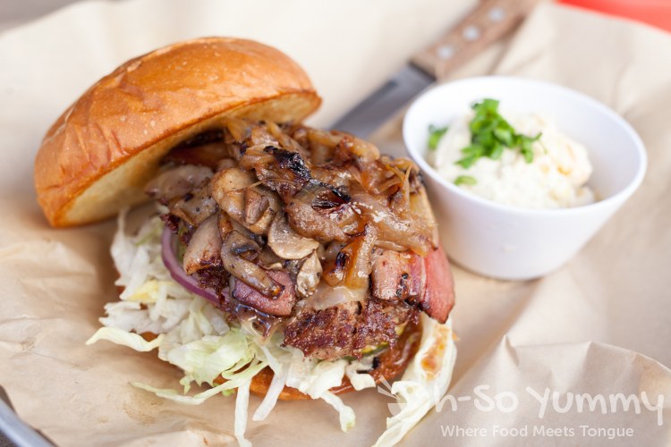 coaster beach burger at Coaster Saloon in Mission Beach San Diego coaster beach burger at Coaster Saloon in Mission Beach San Diego