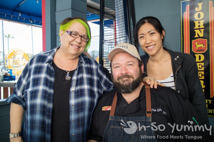 Mercy of Baron's BBQ Beat, Lynn, and Chef Tim Eylens Sr of Coaster Saloon Mercy of Baron's BBQ Beat, Lynn, and Chef Tim Eylens Sr of Coaster Saloon